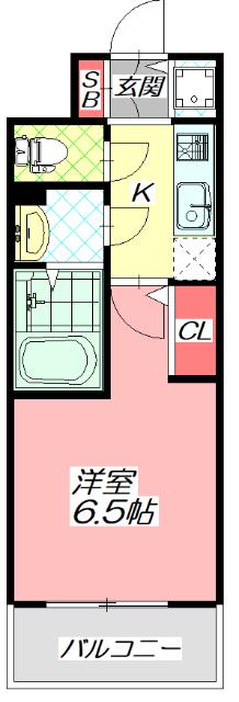 守口市日吉町マンション 間取り図画像