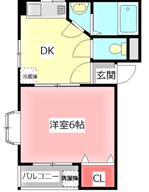 サンシャイン八雲 間取り図画像