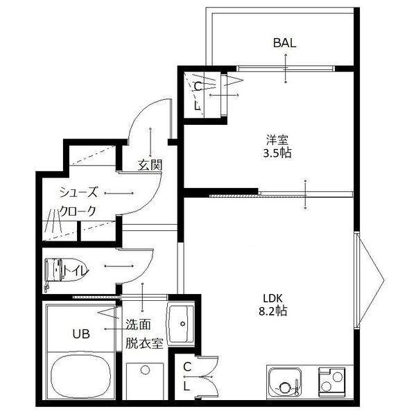GM HILLS 野里 間取り図画像