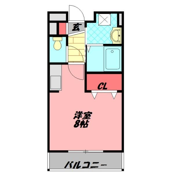シャペロンヒナタ 間取り図画像