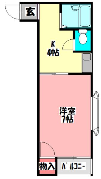プレアール大池 間取り図画像