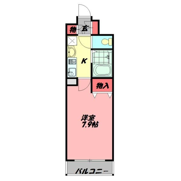 アーバンエース守口パル 間取り図画像