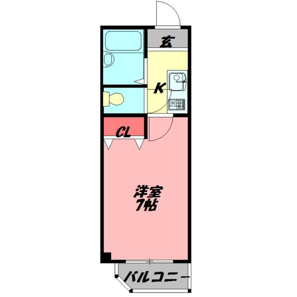 ＥＴＣ大宮Ⅰ 間取り図画像