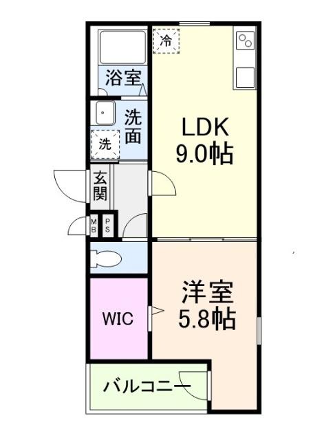 フジパレス新森Ⅴ番館 間取り図画像