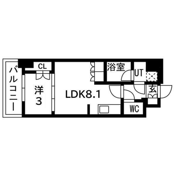 ウエリスアーバン守口 間取り図画像