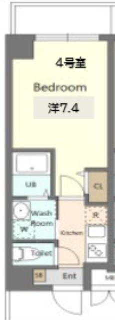 リベラ千林大宮（204） 間取り図画像