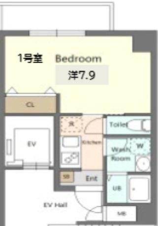 リベラ千林大宮（201） 間取り図画像