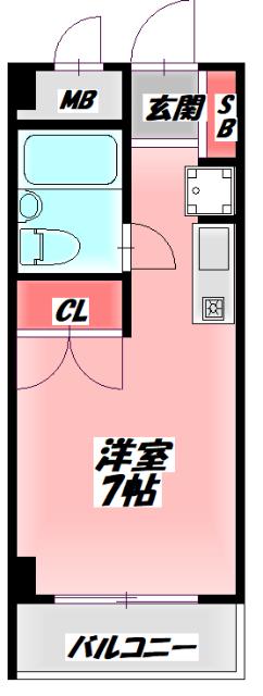 アインス中宮 間取り図画像