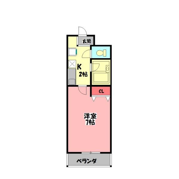グラシアス中島 間取り図画像