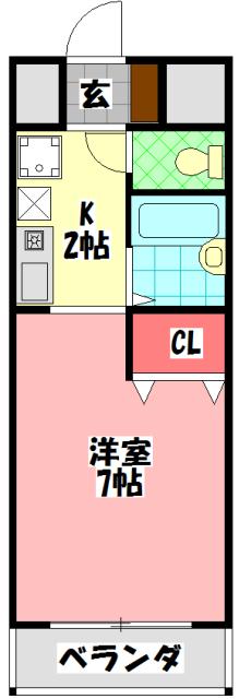 CASA ROSEHILL（カーサ・ローズヒル） 間取り図画像