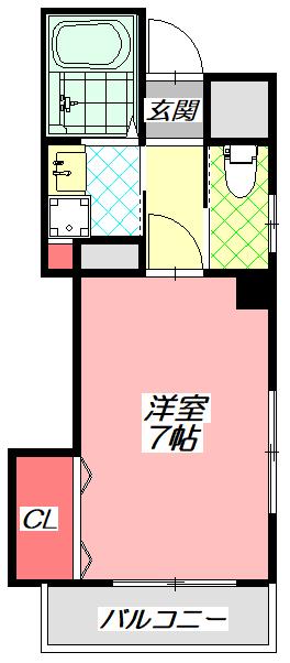 石井ビル 間取り図画像