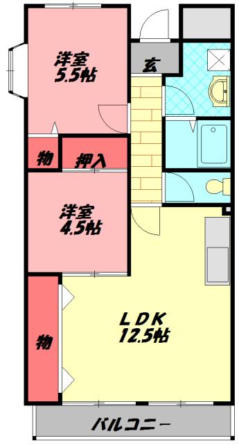 メゾンドエルＧＥ 間取り図画像