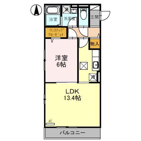 ロシュフォールＭ（103） 間取り図画像