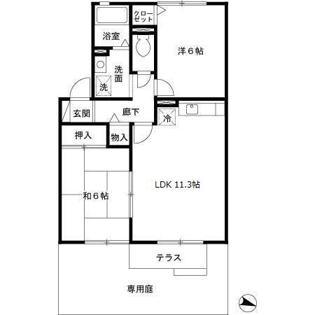  間取り図写真