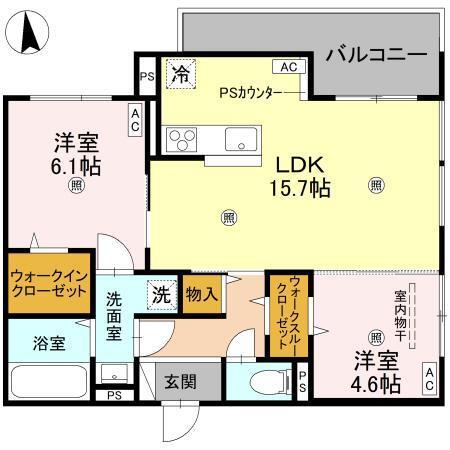  間取り図写真