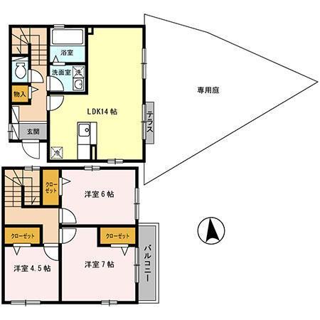  間取り図写真