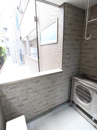 大阪市旭区清水アパート バルコニー