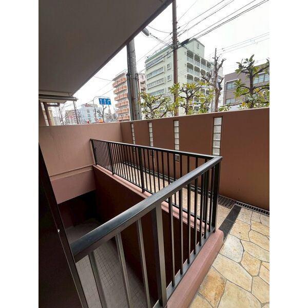 大阪市旭区大宮マンション 庭