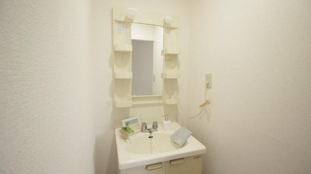 マンションからたち 洗面