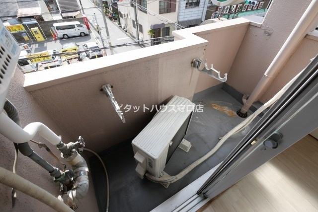 大阪市旭区大宮マンション バルコニー