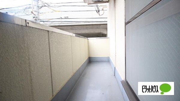 隆生ハイツ バルコニー
