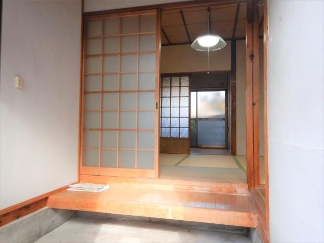 清水平屋 玄関