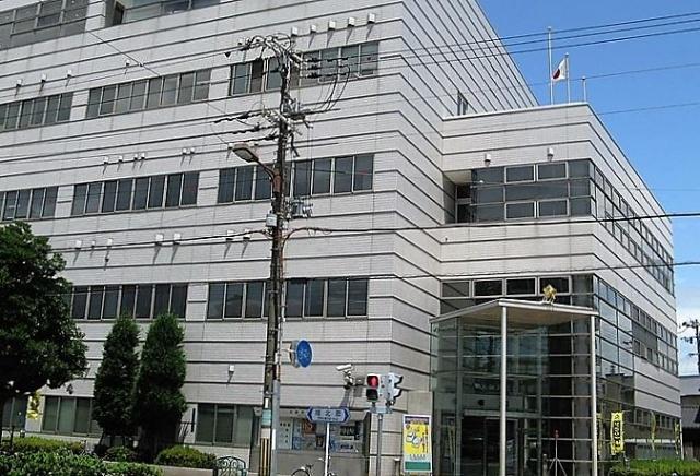 大阪府旭警察署：1467m