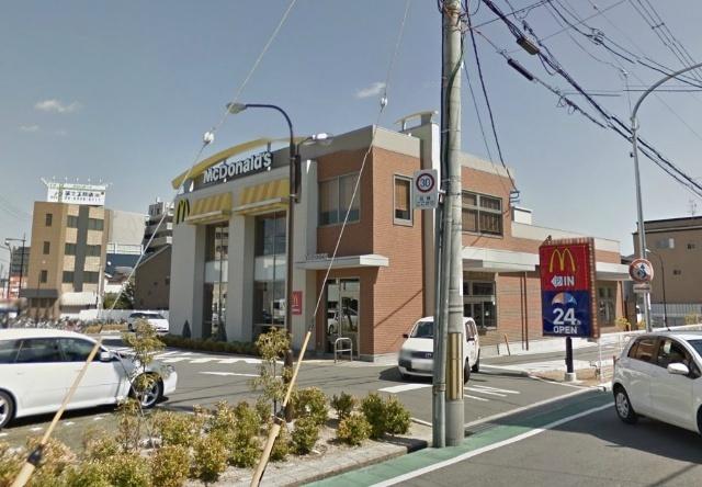 マクドナルド1号線守口店：493m