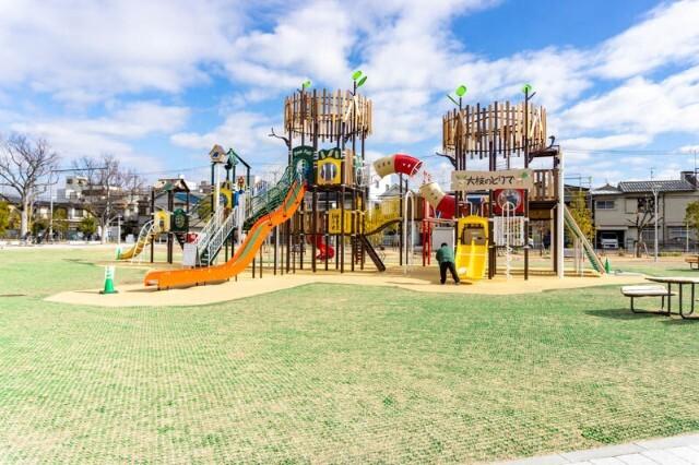 大枝公園：1008m