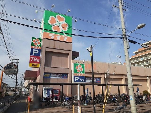 ライフ寝屋川黒原店様：1500m