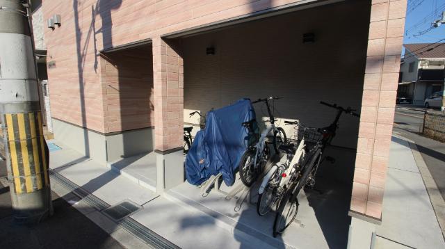 守口市梶町アパート 駐車場