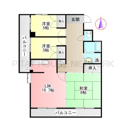  間取り図写真