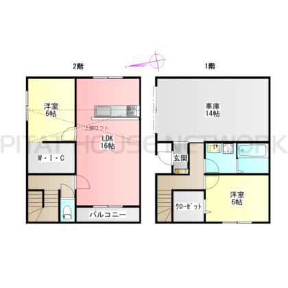  間取り図写真