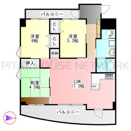  間取り図写真