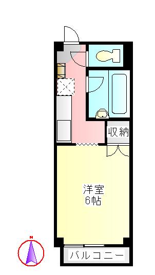 サープラスⅠハヤシ（203） 間取り図画像