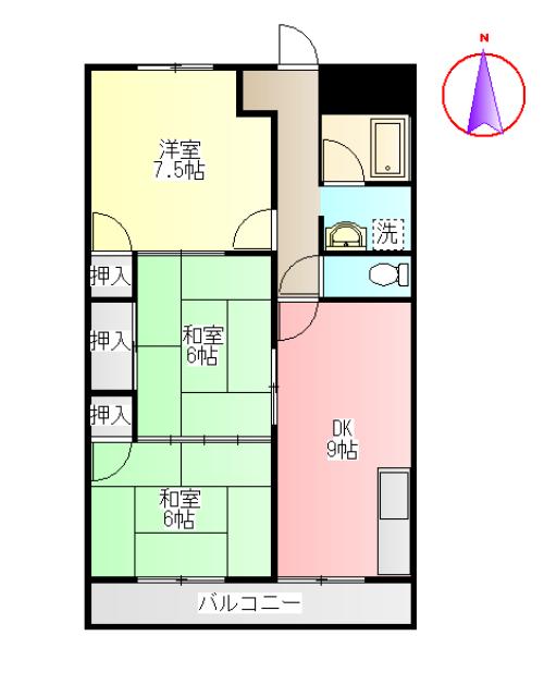  間取り図写真