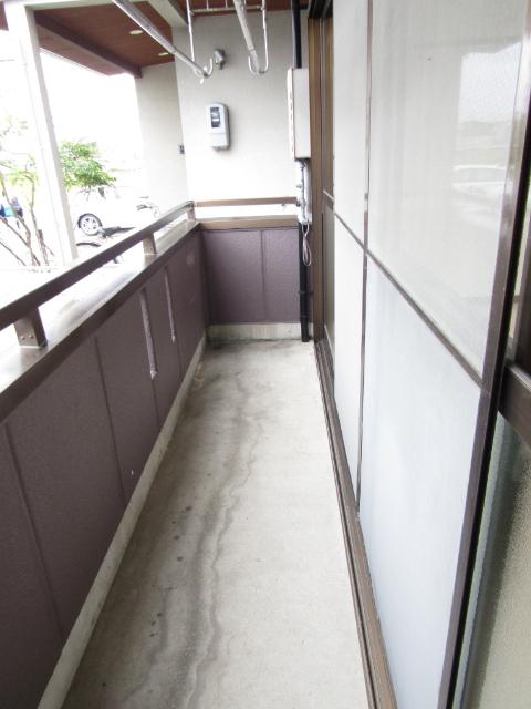 ウエステージⅠ（1B） バルコニー