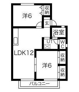 ブロスＫ（3棟バルク） 間取り図画像