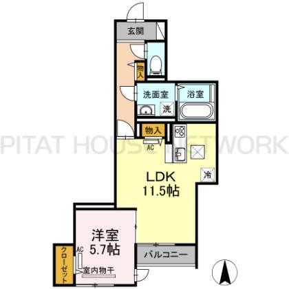  間取り図写真