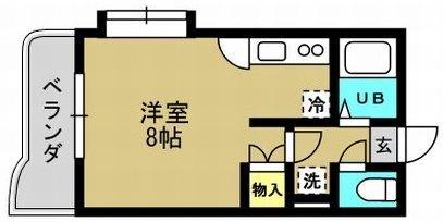 エスペランサ城西（405） 間取り図画像