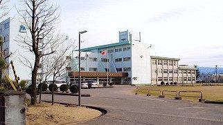 富山市立奥田中学校：1054m