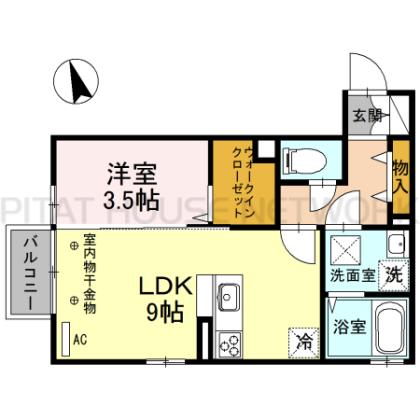  間取り図写真