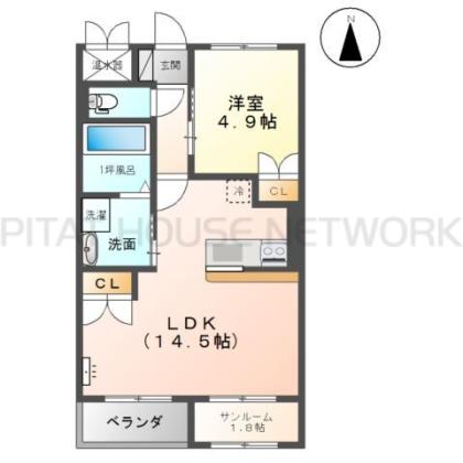  間取り図写真