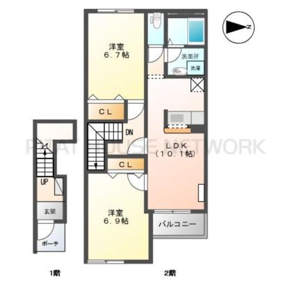  間取り図写真