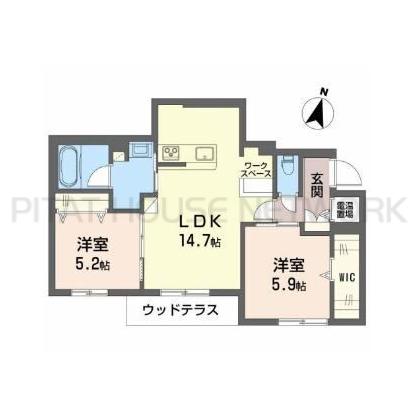  間取り図写真