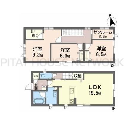  間取り図写真