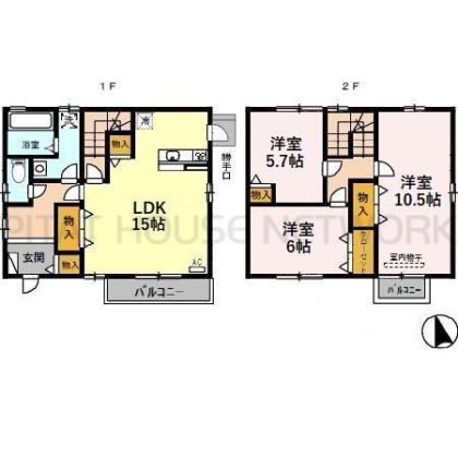  間取り図写真