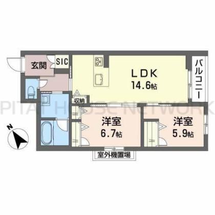  間取り図写真