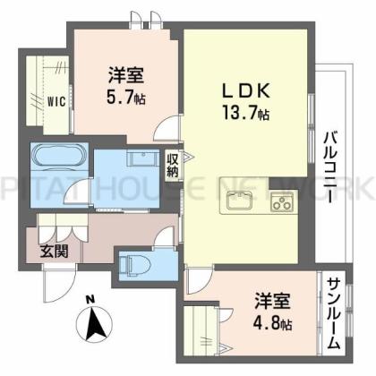  間取り図写真