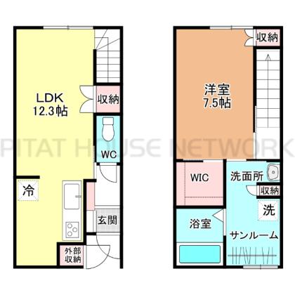  間取り図写真